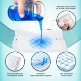 Dog Wrap Resuable Male S + 10X Diaper Booster Pads Disposable S V274-PET-MALEWPPAD-S