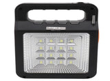 Solar Power Bank 6000mAh Bright Headlight Panel Light 3 Bulbs Portable Handle Solar Generator for V1294-YM0706-3113230236811