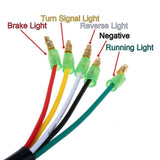 20-LED Truck Trailer Tail Light Turn Signal Reverse Brake Light, Stop Rear Flash Lamp V1370-AZ4-00479