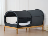 Bed Tent, Pongee Fabric, 4 Doors Breathable Dream Tent with 7 mm Fiber Poles on Bed Privacy, Full V952-SUXCSZPSMLLMWI7ZOV0