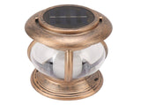 Brass Color Courtyard Solar Powered Hanging Lantern Light IP44 Waterproof Garden LED Lantern Lamp V1294-YM0703-3119230046211