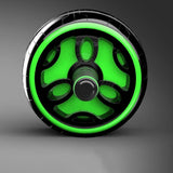 Abdomen Training Roller Multicolor for Fitness and Fat Burning V1370-AZ4-19571