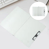Foldable Stainless Steel Clipboard with Organizer Clip for Office Use and Professional Document V1366-AZ2-W-17230
