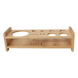 Bartender Kit Stand Large Capacity Space Saving Bamboo Wood Bartending Tool Storage Holder for Bar V1294-YM0703-3118230136611