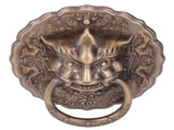 Door Knocker Brass Material 2 Sided Installation Heavy Duty Pull Bronze Chinese Antique Door Pull V1294-YM0523-3114220008811