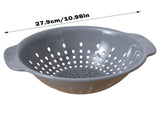Deep Plastic Strainer Colander with Handle, BPA-Free Plastic Strainer, Durable and Dishwasher Safe, V1189-LWWAL-20260401-06809