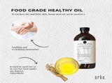 Orku 1L Organic Hemp Seed Oil - Cold Pressed Food Grade Oils V238-SUPDZ-33088457998416