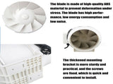 8" Inch Silent Extractor Fan Duct Hydroponic Inline Exhaust Vent Industrial V201-HBZ0112WH8AU