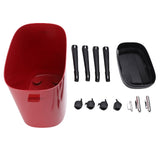 Tall Trash Can with Wheel Legs 15L Large Capacity Narrow Garbage Can for Kitchen Bathroom Living V1294-YM0901-3117250150411