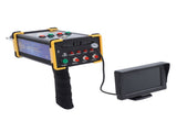 Underground Metal Detector Yellow Frame Accurate Sensitive 49.2ft Depth 3280.8ft Range with Display V1294-YM0901-3111240111911