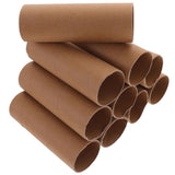 12Pcs DIY Brown Cardboard Tubes Paper Rolls for Craft Making and Creative Projects V1366-AZ2-W-20308