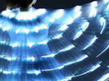 LED Light Up Wing for Adults 9.8FT Polyester Glowing Wing Belly Dance Costume Performance Clothing V1294-YM0901-3119240098211