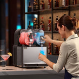 3Lx2 Tank Commercial Slushy Machine Margarita Smoothie Frozen Drink Maker V952-SYXRJX23LSGDCIND4V3