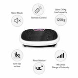 Social Hike 60cm Vibration Plate Machine Full Body Exercise Platform Pink V238-SUPDZ-39285893038160