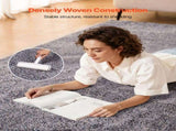 Indoor Plush Area Rugs, 2.74 x 3.66 m Plush Carpet, Area Rugs Furry with Long Plushs Pile, Thick & V952-JXTDDTSSCR9X6FZJ6001V0
