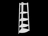 Corner Ladder Shelf Bookcase Display Storage Unit V63-836021
