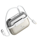 CHOETECH B812-GO Mini Bag Digital CCC Certified 10000mAh 30W Fast Charging Power Bank Gold with V28-ELECHOB812GO