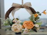 Simulation Peony Garland Outdoor Decoration Garland Wedding Home Door Decoration V1294-YM0715-211102XU04-1