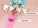 Luminous Fairy Wand Stick Princess Lighting Sticks Cute Mini Toy Christmas New Year Birthday Gift V1294-YM0523-10322121