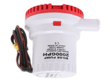 Bilge Pump Silent Boat Submersible DC Micro Drain Marine Sewage for Pond Pool 2000 GPH 12V V1294-YM0717-3111220242211