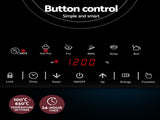 Devanti Electric Ceramic Cooktop 30cm CTT-B-1E-1Z-TOUCH-BK