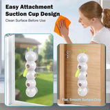 Interactive Cat Toy Caterpillar with Motion Sensor, Self-Play Feather Chaser with Suction Cup, V1341-ZY-NXMQNXM9-WHITE