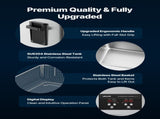 30L Ultrasonic Cleaner, Professional Ultrasonic Cleaner Machine with Cleaning Basket & Digital V952-SXJJKCSBQXJ38E4T5001V3