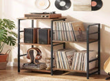 Artiss Record Player Stand with Vinyl Record Storage Turntable Stand MET-RPS-26128-RB