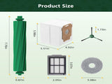 25 Pcs Replacement Parts Kit for iRobot Roomba Plus 405/505 / 507 Combo Robot Vacuum, Accessories V1258-DP02-C-647