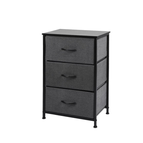 Levede Storage Cabinet Tower Chest Dark Grey CH1051-DG