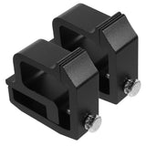 2-Pack Heavy Duty Black Truck Cap Mounting Clamps for Secure Camper Shell and Ladder Rack Stability V1192-AZ-W-34385