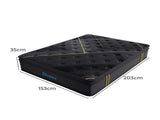Dreamz Spring Mattress Bamboo Euro Top Queen MS1019-Q