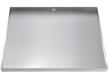 32 x 30 x 2.5 Inch Washing Machine Pan 18 GA Thickness 304 Stainless Steel Heavy Duty Compact Washer V952-SC32X30X2YC000001V0