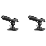 2X Boat Kayak Fishing Rod Holder Accessories Small Boat Raft Fishing Tool Pvc Sup Board Rod Holder V1370-AZ4-19704