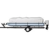Pontoon Boat Cover, Fit for 25'-28' Boat, Heavy Duty 600D Marine Grade Oxford Fabric, UV Resistant V952-FQCZYCYCB2528M0J5V0