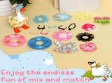 Desk Goose Key Holder, Lovely Goose Ornament, Fine Resin Craft Production, Playful Household Decor V1369-AZ3-W-12271