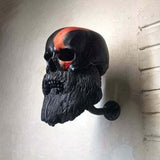 Motorcycle Skull Helmet Holder, Skull Helmet Stand, Motorcycle Helmet Hook, Skull Helmet Center for V1237-ZY-715-280