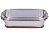 Stainless Steel Food Container Bento Lunch Box Waterproof Leakproof Bento Box for Office Camping V1294-YM0901-3118210161812