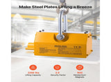 Permanent Magnetic Lifter, 1000 kg Pulling Capacity, Heavy Duty N42 Neodymium Lifting Magnet with V952-UXYCXP2200LBZMF3L001V0