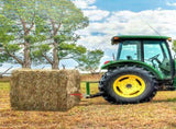 Hay Spear 32" Bale Spear 1350 lbs Capacity, Bale Spike Quick Attach Square Hay Bale Spears 1.4" V952-CM36X810-1350HS01V0