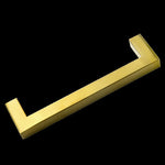 15x Brushed Brass Drawer Pulls Kitchen Cabinet Handles - Gold Finish 128mm V63-835831