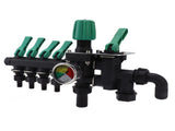 Hose Manifolds 4 Way Spigot Splitter Separate Switch Multifunction Easy Installation Anti Rust for V1294-YM0901-3111230162211