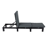 Black Rattan Sunbed with Adjustable Recline V264-OTF-531S-BLK-1