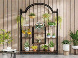 Multi-Layer Plant Stand Large Flower Bonsai Pots Display Rack For Garden Balcony V767-HJ-ZM1627