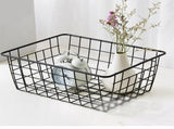 Wire Basket Hollow Breathable Large Multi Functional Iron Storage Basket for Underwear Snacks Fruits V1294-YM0512-3117220262611