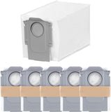 6 Packs Disposable Dust Bags or QV35A, Saros10series, Saros20, Saros 20 Sonic, QrevoCurv2low, V1259-DP01-F-357