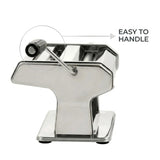 CARLA HOME Pasta Maker Machine - Hand Crank Noodle Maker - Grey - Kitchen Appliances Pasta Makers V178-36492