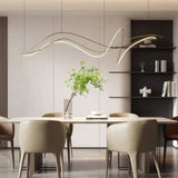 BAMDECOR A203 1.6m Modern Minimalist pendant lights for home decoration ceiling pendant light V255-BAM-A203-1.6-GOLD