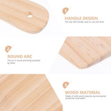 Wood Pizza Tray in Khaki with Smooth Grain , Perfect for Home and Hotel Serving, 1 Pc V1366-AZ2-W-20670