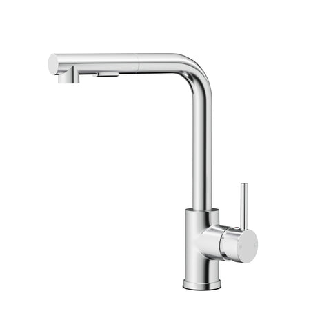 Kitchen Mixer Tap Pull Out Rectangle 2 Mode Sink Basin Faucet Swivel WELS Chrome TAP-A-82H48-SI